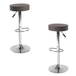 Pack 2 Bancos Kros - Cinza