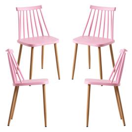 Pack 4 Cadeiras Bik - Rosa