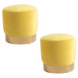 Pack 2 Bancos Tassel - Amarelo