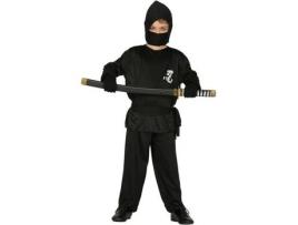Fato De Menino Ninja Preto