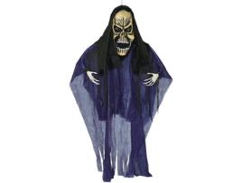 Figura DISFRAZZES Caveira Suspensa Gigante Luz (180 cm - Halloween)