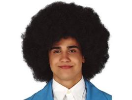 Peruca  Afro Extra Grande (Tam: Tamanho Único )