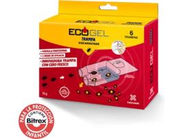 Ecogel Baratas Kit 6 Armadilhas  15Gr