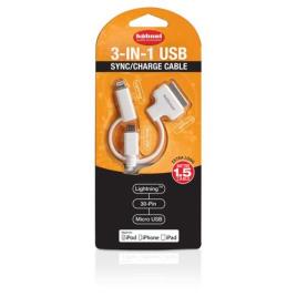 Hahnel Cabo USB 3-em-1