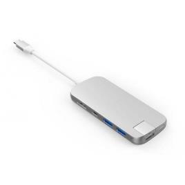 HyperDrive SLIM USB-C HUB PRATA