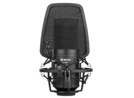 Microfone Studio Large Diaphargm (Preto) - BOYA