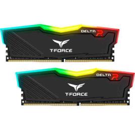 Dimm Team Group T-Force DELTA RGB 32GB (2x16GB) DDR4 3200Ghz CL16 Black