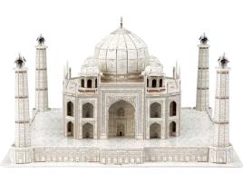 Puzzle 3D WORLD BRANDS Taj Mahal (Idade Minima: 8 anos - 87 peças) 