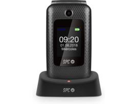  - Telefone Móvel para Idosos  Goliath 2,8 Bluetooth FM 800 mAh - Preto