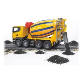 Camião Betoneira Scania R Bruder Serie LKW Amarelo