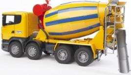 Camião Betoneira Scania R  Serie LKW Amarelo