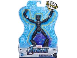 Figura de Ação AVENGERS Black Panther Bend and Flex (Idade Mínima: 4 anos)