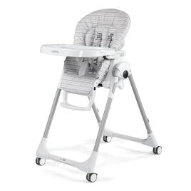 Cadeira Papa Peg Perego Prima Pappa Follow Me Linear Grey