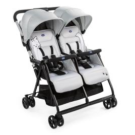 Carrinho Gémeos  OHlalá Twin Silver Cat