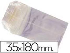 Saco Celofane 35X180mm (100 Unidades)