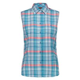 Cmp Camisa Sem Mangas 39t6396 S Red Fluo / B.Co / Anise