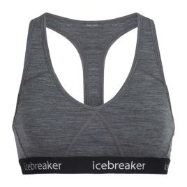 Sutiã Sprite Racerback L Gritstone Heather / Black