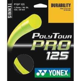 Tênis De Corda única Polytour Pro 12 M 1.25 mm Yellow