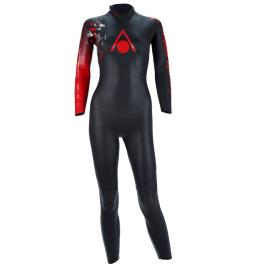 Wetsuit Woman Racer V3 S Black / Bright Green