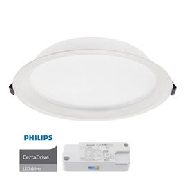 Downlight bol 44w philips certadrive cct ajustável cri>90 ugr19 3000-4000-6000k