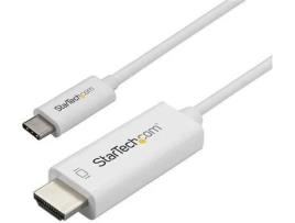 CABLE 3M USB-C HDMI 4K BLANCO