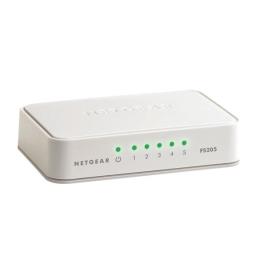 Desktop Switch Netgear FS205-100PES 5P Gigabit