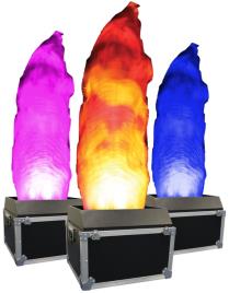 Máquina de Chamas LED DMX RGBA 157W (2 mts)