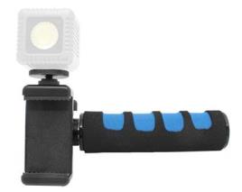 Suporte p/ Smartphone, Cabeça de Rótula e Punho - 