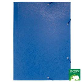 EXACOMPTA Pasta A3 de 3 abas com elásticos Nature Future® para 200 folhas, 600 g/m², cartão rígido azul