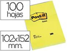 Bloco Notas Aderentes  102X152 mm Liso c/ 100 Fls