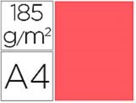 Cartolina  A4 Coral 185 Gr (50 Folhas)