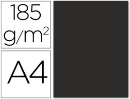 Cartolina Guarro A4 Preto 185 Gr (50 Folhas)