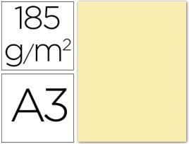 Cartolina Guarro A3 Creme 185 Gr (50 Folhas)
