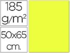 Cartolina  185 Gr 50X65 cm Amarelo Limao