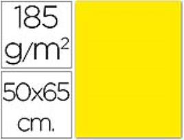 Cartolina  185 Gr 50X65 cm Amarelo Canario