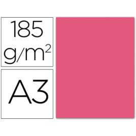 Cartolina A3 185Grs Rosa Fluorescente 50 Unidades Gvarro