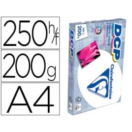 Papel Cópia Clairefontaine Branco DCP 200gr A4 250 Folhas
