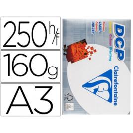 Papel Cópia Clairefontaine Branco DCP 160gr A3 250 Folhas