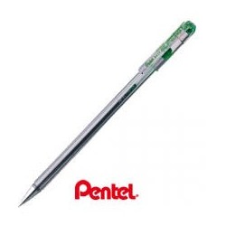 Esferográfica verde BK77 Pentel 0.7 mm