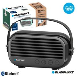Coluna Portátil BLP3350 Bluetooth 10W Vintage (Preto) - 