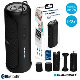 Coluna Portátil BLP3730 Bluetooth 20W IPX7 (Preto/Cinza) - 