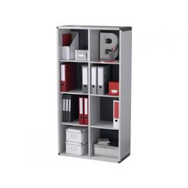 Estante com 8 Blocos de Cor Cinza 