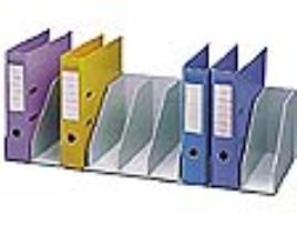 Organizador de Armario Paperflow Cinza c/ 9 Compartimentos Fixos p/ Arquivo 82x29x21 cm