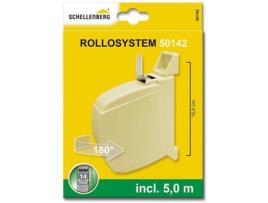 ENROLADOR DE PERSIANS MINI COM FITA BEGE 5MTS