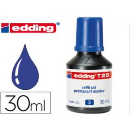 Recarga para Marcador Edding T25 Azul 30ml