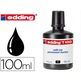 Recarga para Marcador Edding T-100 Preto 100ml