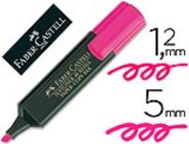 Marcador Faber Fluorescente 48-28 Rosa