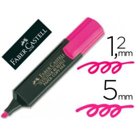 Marcador Fluorescente Faber Textliner 48-07 Rosa 10 Unidades
