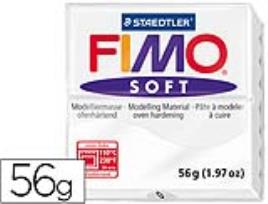 Pasta p/ Modelar Staedtler Fimo Soft 56 Gr Cor Branco