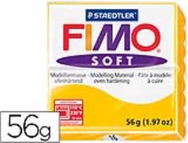Pasta p/ Modelar Staedtler Fimo Soft 56 Gr Cor Amarelo